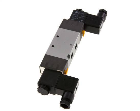 5/2 G1/4'' Bistable Solenoid Valve 24V AC 1.5-8bar/21.0-112psi E.MC