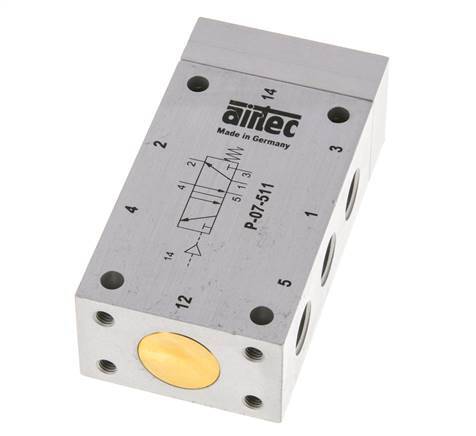 5/2 G1/4'' Air Pilot Valve 0-10bar/0-140psi Airtec