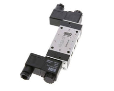 5/3 G1/8'' Pressure Center Solenoid Valve 24V AC 3-8bar/42-112psi Airtec