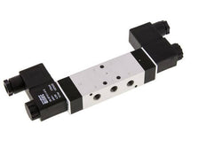 5/3 G1/8'' Pressure Center Solenoid Valve 12V DC 3-10bar/42-140psi Airtec