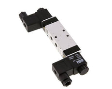 5/3 G1/8'' Pressure Center Solenoid Valve 12V DC 3-10bar/42-140psi Airtec