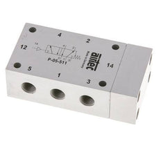 5/2 G1/8'' Air Pilot Valve ATEX 0-10bar/0-140psi Airtec