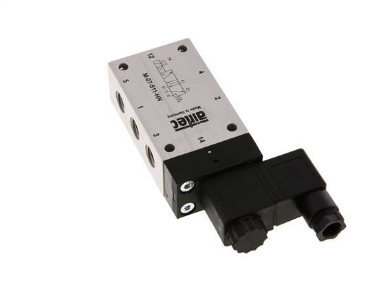 5/2 G1/4'' Solenoid Valve 230V AC 2.5-10bar/35.0-140psi Airtec