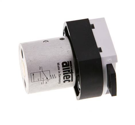 3/2 M5 Body for Button Valve 0-12bar/0-168psi 22.5mm Airtec