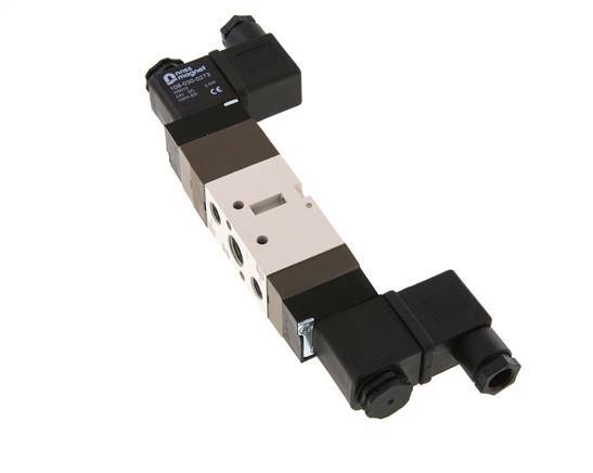 5/3 G1/4'' (G1/8'') Pressure Center Solenoid Valve 24V AC 2-10bar/28-140psi YPC