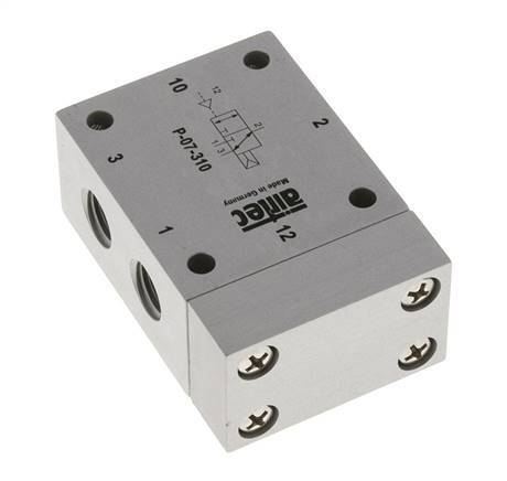 3/2 G1/4'' (G1/8'') Air Pilot Valve 1.5-10bar/21.0-140psi Airtec