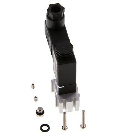 3/2 M5 NC Solenoid Valve 115V AC 0-8bar/0-112psi YPC