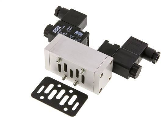 5/2 ISO 5599-1 Bistable Solenoid Valve 24V AC 2-10bar/28-140psi Airtec