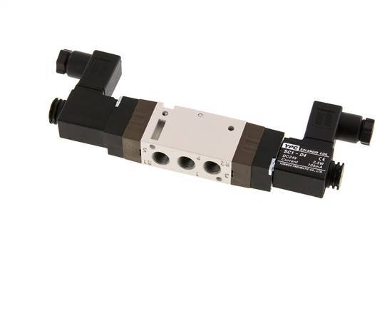 5/2 G1/8'' Bistable Solenoid Valve 24V AC 1.5-10bar/21.0-140psi YPC