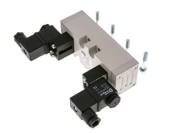 5/2 ISO 5599-2 Bistable Solenoid Valve 12V DC 1.5-10bar/21.0-140psi YPC