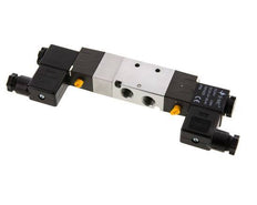 5/3 G1/4'' (G1/8'') Pressure Center Solenoid Valve 24V AC 1.5-8bar/21.0-112psi E.MC