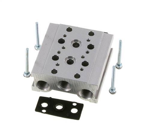 Manifold 2-Station YPC SF1000 5/2 5/3-way