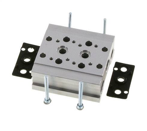 Manifold 2-Station YPC SF1000 5/2 5/3-way