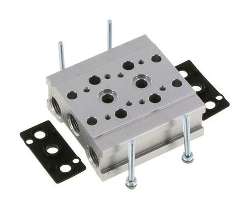 Manifold 2-Station YPC SF1000 5/2 5/3-way