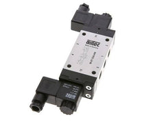 5/3 G1/4'' Pressure Center Solenoid Valve 230V AC 3-8bar/42-112psi Airtec