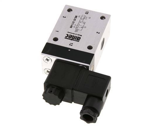 3/2 G1/4'' (G1/8'') Solenoid Valve External Pilot 24V DC 0-10bar/0-140psi Airtec