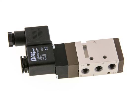5/2 G1/8'' Solenoid Valve 24V AC 1.5-10bar/21.0-140psi YPC