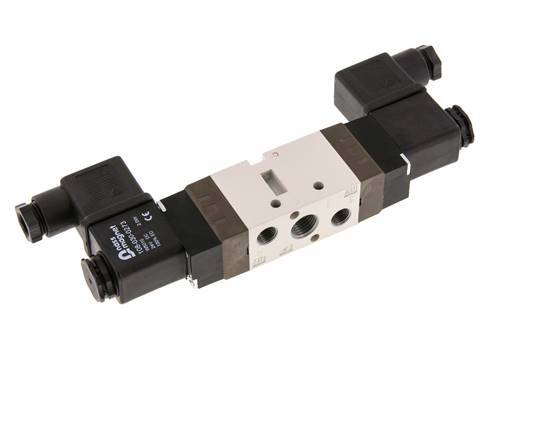 5/2 G1/4'' (G1/8'') Bistable Solenoid Valve 12V DC 1.5-10bar/21.0-140psi YPC
