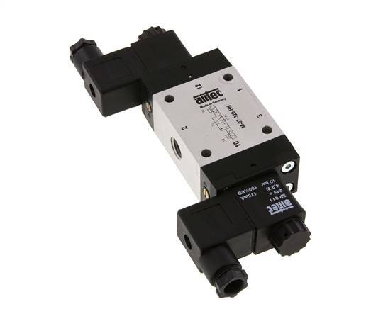 3/2 G1/4'' Bistable Solenoid Valve 24V DC 1.5-10bar/21.0-140psi Airtec