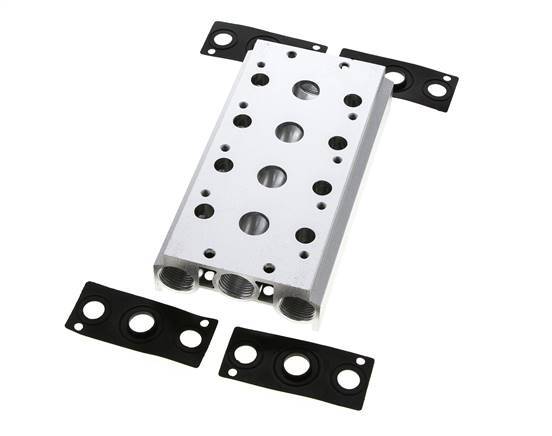 Manifold 4-Station E.MC 5/2 5/3-way