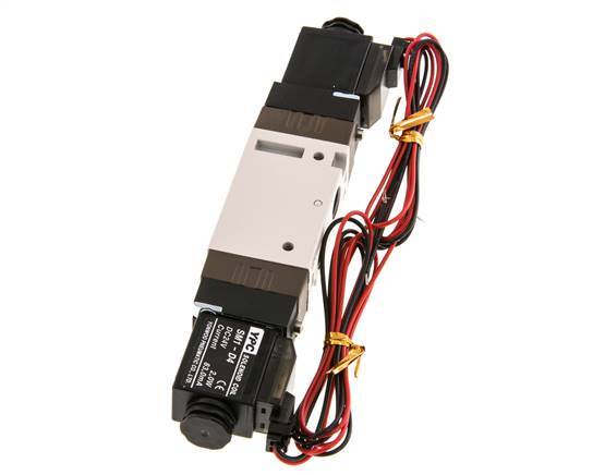 5/2 G1/8'' Bistable Solenoid Valve 24V DC 1.5-10bar/21.0-140psi 2-pin Plug YPC