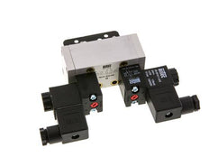 5/2 ISO 5599-1 Bistable Solenoid Valve 24V DC 2-10bar/28-140psi Airtec