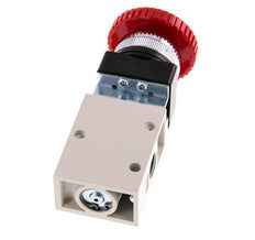 3/2 G1/4'' Emergency Stop Button Valve Red 0-8bar/0-112psi YPC
