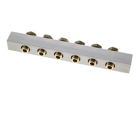Manifold 6-Station 3/2 5/2 5/3way Airtec M07/P07