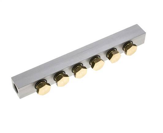 Manifold 6-Station 3/2 5/2 5/3way Airtec M07/P07