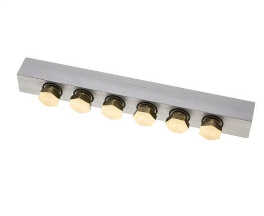 Manifold 6-Station 3/2 5/2 5/3way Airtec M07/P07
