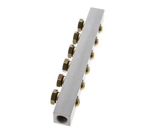 Manifold 6-Station 3/2 5/2 5/3way Airtec M07/P07