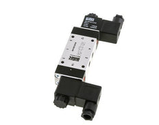 5/3 G1/8'' Center Closed Solenoid Valve 230V AC 3-8bar/42-112psi Airtec