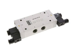 5/3 G1/2'' Center Closed Solenoid Valve 12V DC 3-10bar/42-140psi Airtec