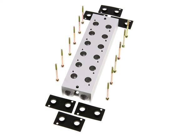 Manifold 6-Station E.MC 3/2-way