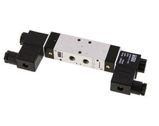 5/3 G1/8'' Pressure Center Solenoid Valve 24V DC 3-10bar/42-140psi Airtec