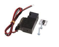 3/2 Flange NC Solenoid Valve 24V DC 0-8bar/0-112psi 2-pin Plug YPC