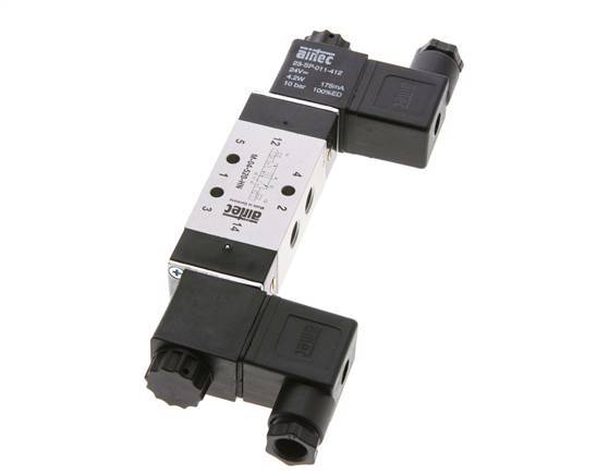 5/2 G1/8'' Bistable Solenoid Valve 24V AC 2.5-10bar/35.0-140psi Airtec