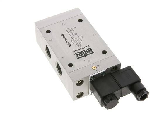 3/2 G1/2'' NC Solenoid Valve 24V DC 1-10bar/14-140psi Airtec