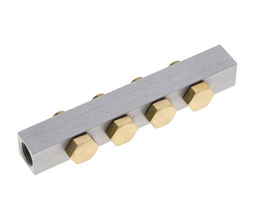 Manifold 4-Station 3/2 5/2 5/3way Airtec M04/P04