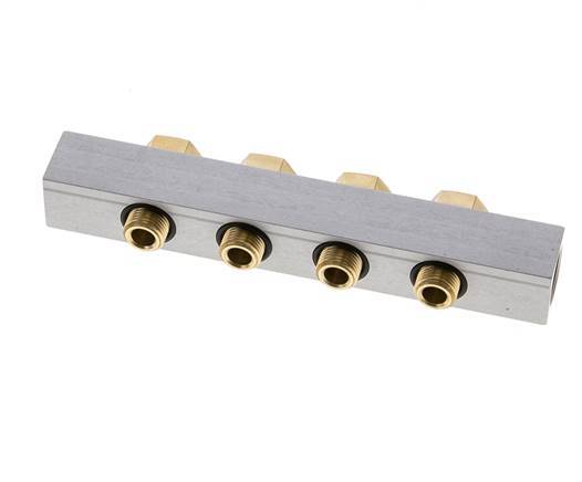 Manifold 4-Station 3/2 5/2 5/3way Airtec M04/P04