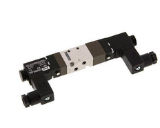5/3 M5 Pressure Center Solenoid Valve 24V DC 2-10bar/28-140psi YPC