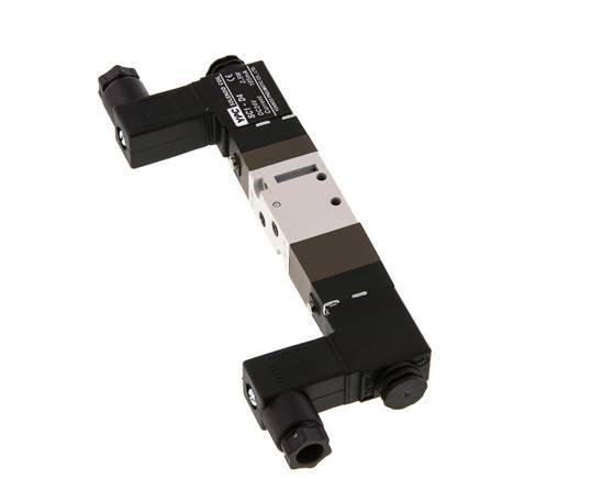 5/3 M5 Pressure Center Solenoid Valve 24V DC 2-10bar/28-140psi YPC