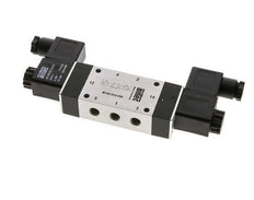5/3 G1/8'' Exhaust Center Solenoid Valve 24V DC 3-8bar/42-112psi Airtec