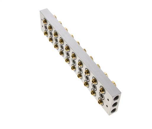 Manifold 10-Station 5/2 5/3way Airtec M05/P05