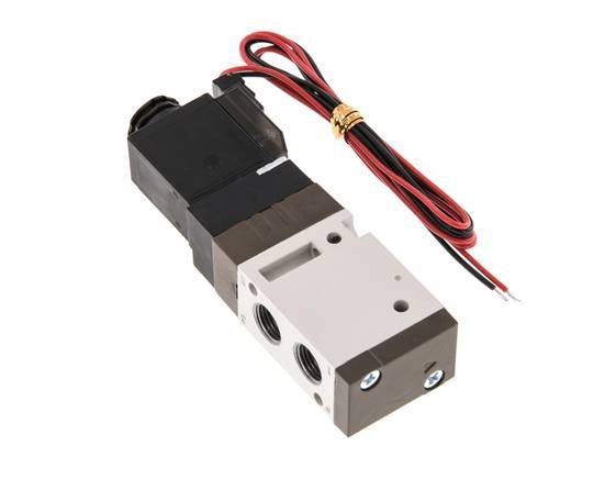 3/2 G1/8'' NC Solenoid Valve 24V DC 1.5-10bar/21.0-140psi 2-pin Plug YPC