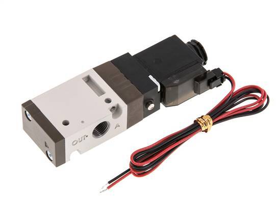 3/2 G1/8'' NC Solenoid Valve 24V DC 1.5-10bar/21.0-140psi 2-pin Plug YPC