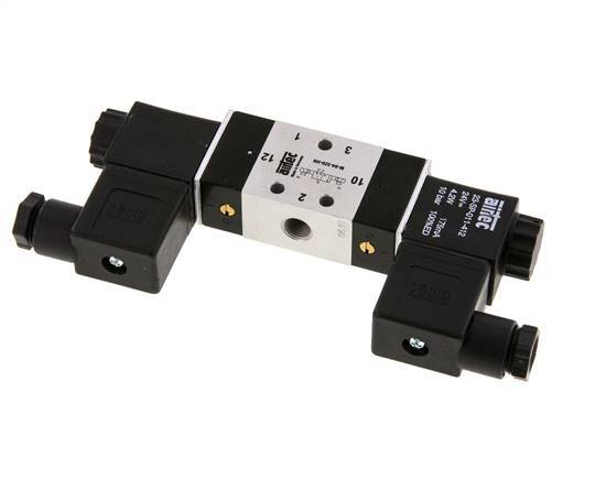 3/2 G1/8'' Bistable Solenoid Valve 12V DC 2.5-10bar/35.0-140psi Airtec