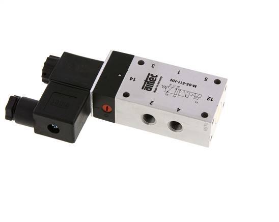 5/2 G1/8'' Solenoid Valve 230V AC 3-10bar/42-140psi Airtec