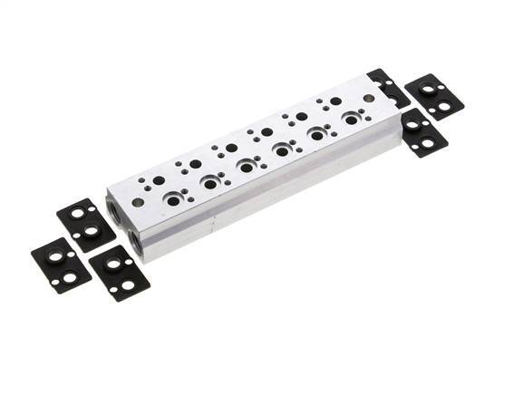 Manifold 6-Station YPC SF1000 3/2-way