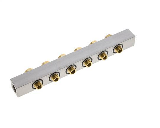 Manifold 6-Station 3/2 5/2 5/3way Airtec M05/P05